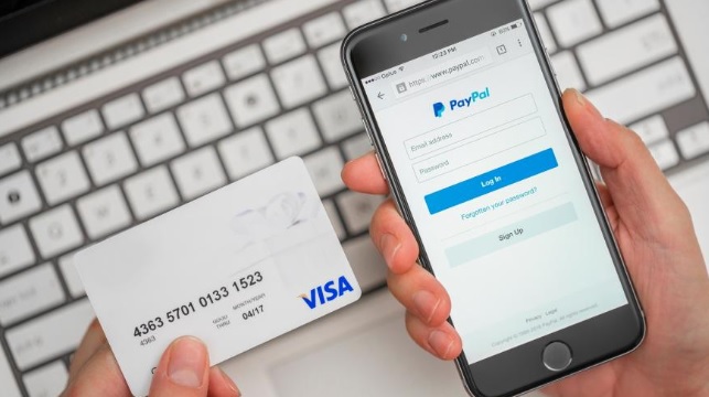 حواله دلار با paypal